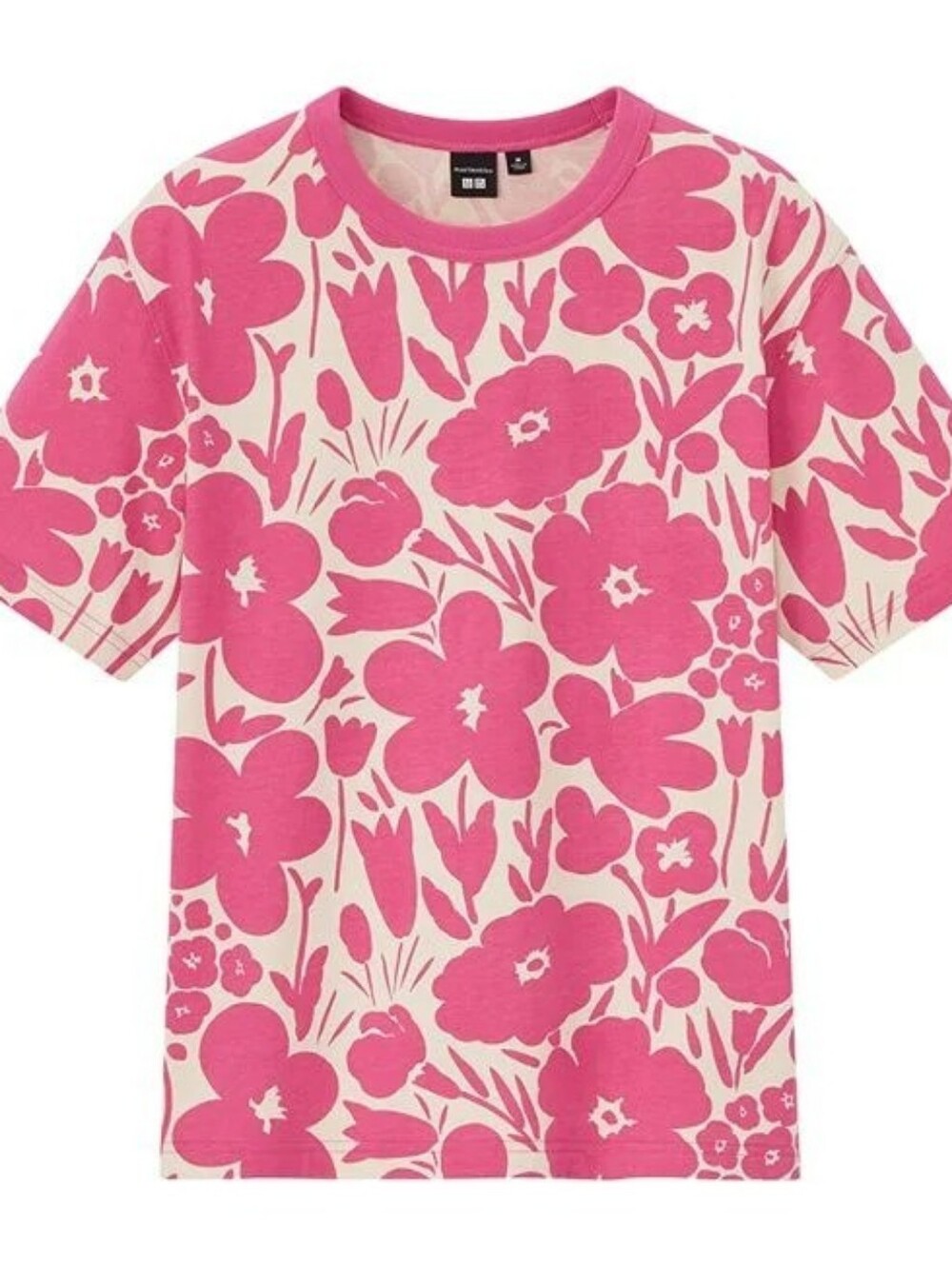EUC Marimekko Uniqlo Floral Tshirt Size L
